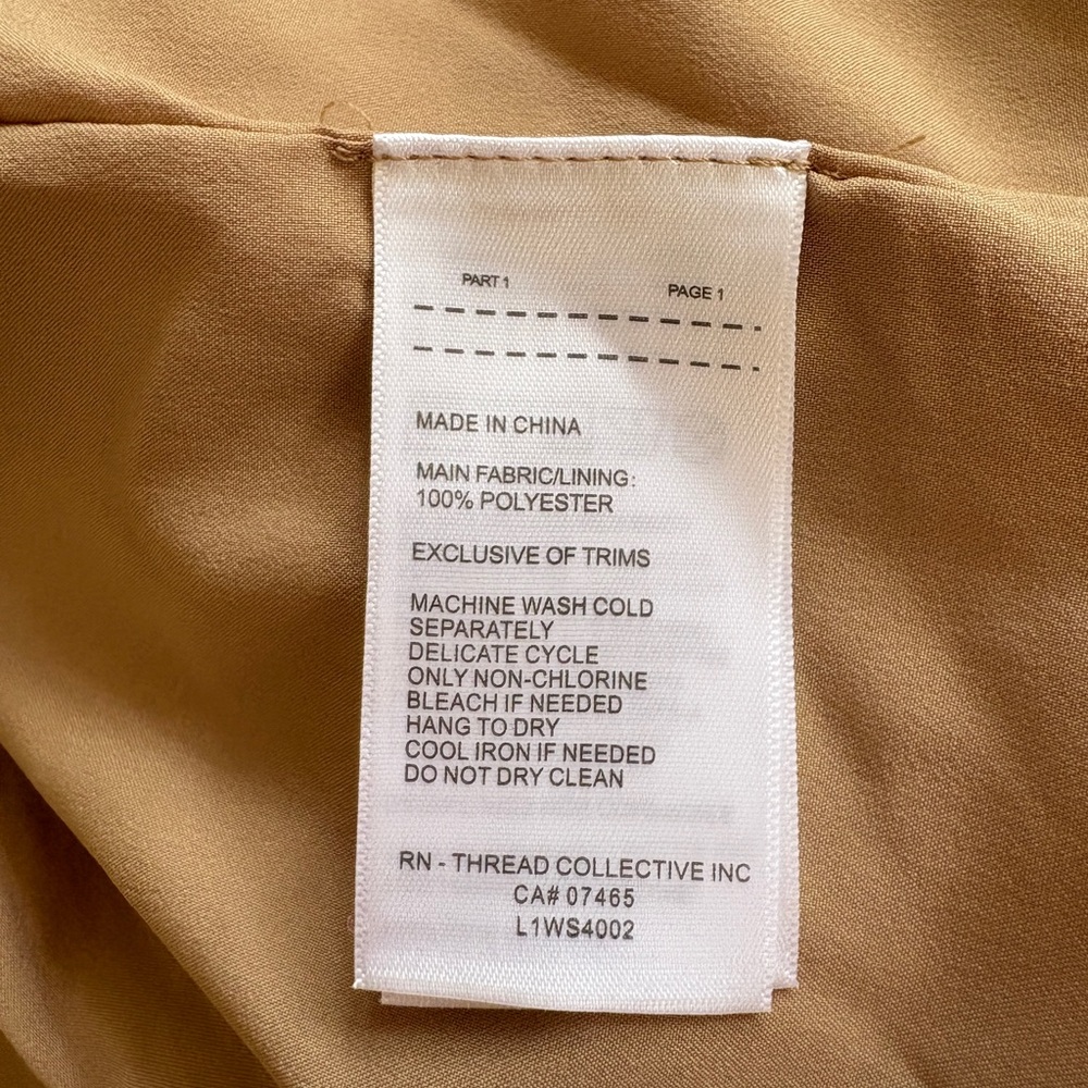 Laundry By Shelli Segal Cropped Shirt Jacket in camel - Picture 5 of 11